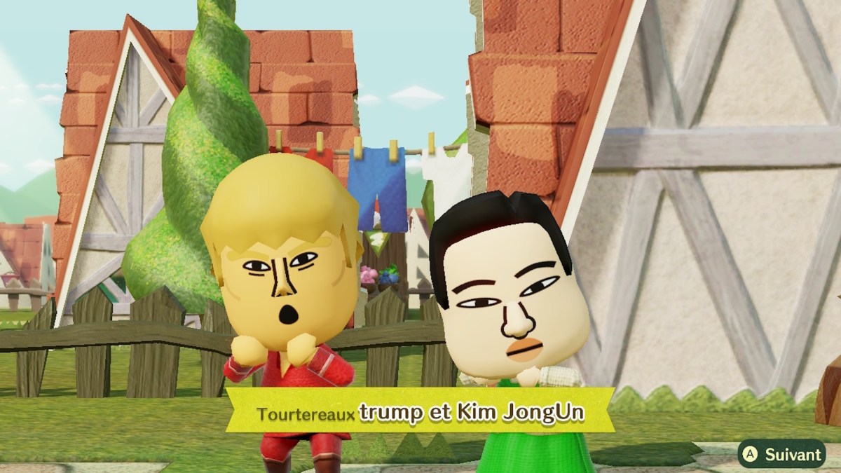 Miitopia // Source : Capture Switch Miitopia // Source : Capture Switch