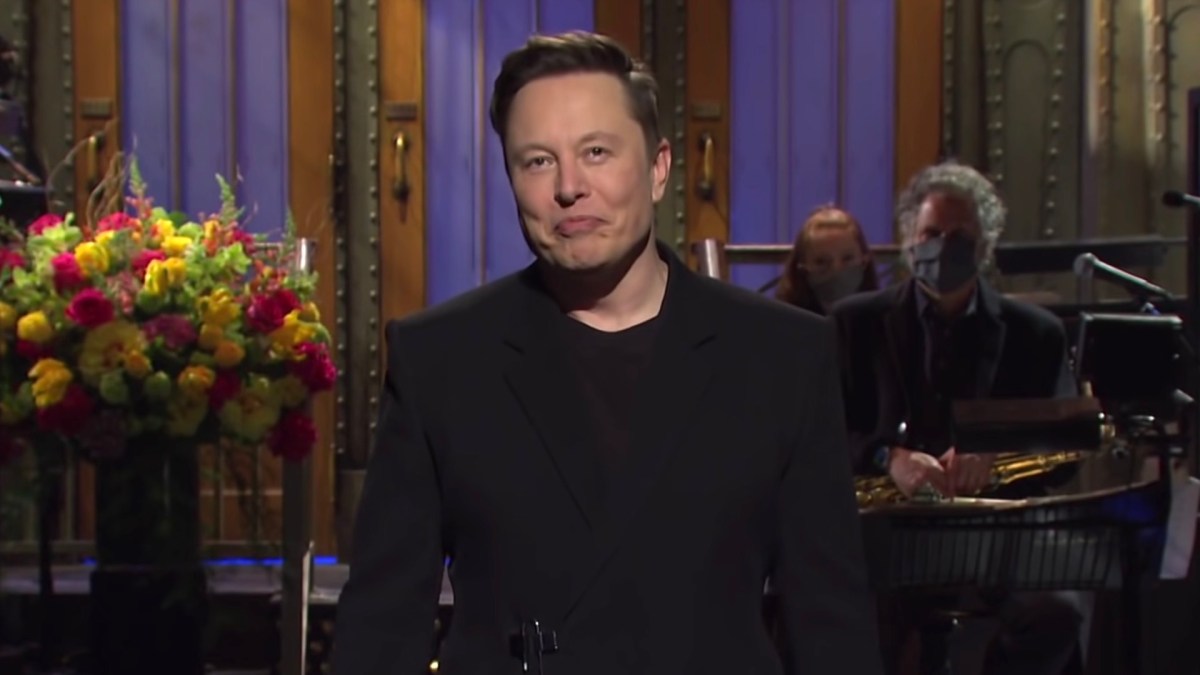 Elon Musk quand il présentait le Saturday Night Live // Source : YouTube/ Saturday Night Live Elon Musk quand il présentait le Saturday Night Live // Source : YouTube/ Saturday Night Live