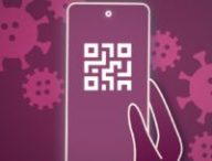 Un smartphone avec un QR Code // Source : Numerama/Melvyn Dadure Un smartphone avec un QR Code // Source : Numerama/Melvyn Dadure