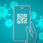 Un smartphone avec un QR Code // Source : Numerama/Melvyn Dadure Un smartphone avec un QR Code // Source : Numerama/Melvyn Dadure