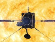 Vue d'artiste de Solar Orbiter. // Source : Capture d'écran YouTube Nasa Goddard