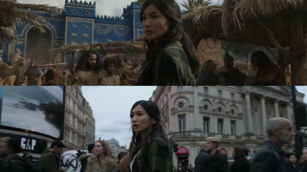 Le premier trailer de The Eternal présente Sersi (Circé) dans plusieurs contextes temporels, et c'est normal : les Éternels sont immortels. // Source : Marvel Le premier trailer de The Eternal présente Sersi (Circé) dans plusieurs contextes temporels, et c'est normal : les Éternels sont immortels. // Source : Marvel