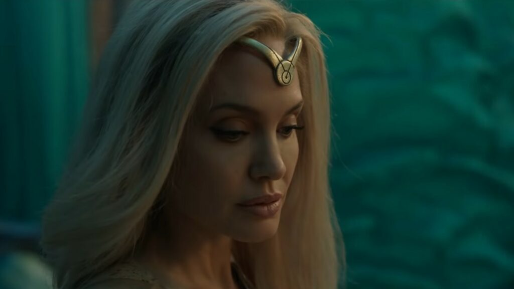 Angelina Jolie interprète Thena. // Source : Marvel Angelina Jolie interprète Thena. // Source : Marvel