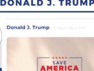 Source : Capture du site de Donald Trump