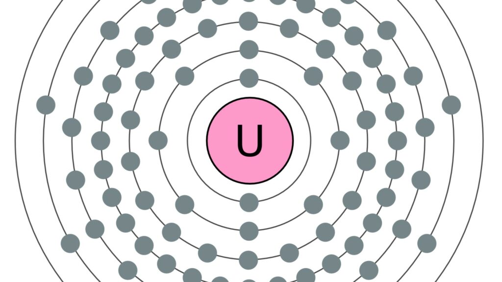 L'élément d'uranium est représenté par « U ». // Source : Wikimédia L'élément d'uranium est représenté par « U ». // Source : Wikimédia