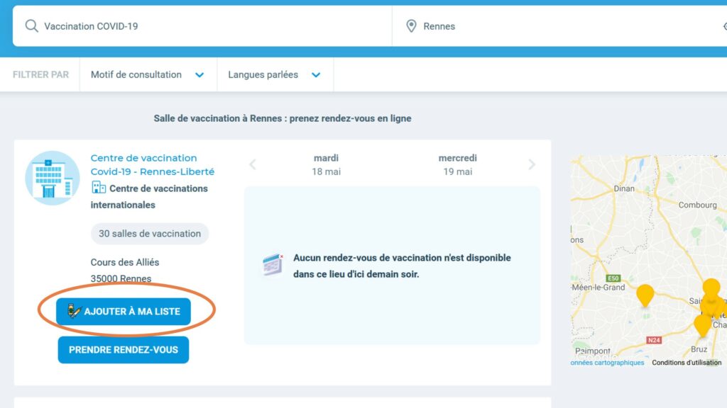Le bouton « Ajouter à ma liste » est ajouté une fois que l'extension est installée. // Source : Capture d'écran Numerama Le bouton « Ajouter à ma liste » est ajouté une fois que l'extension est installée. // Source : Capture d'écran Numerama