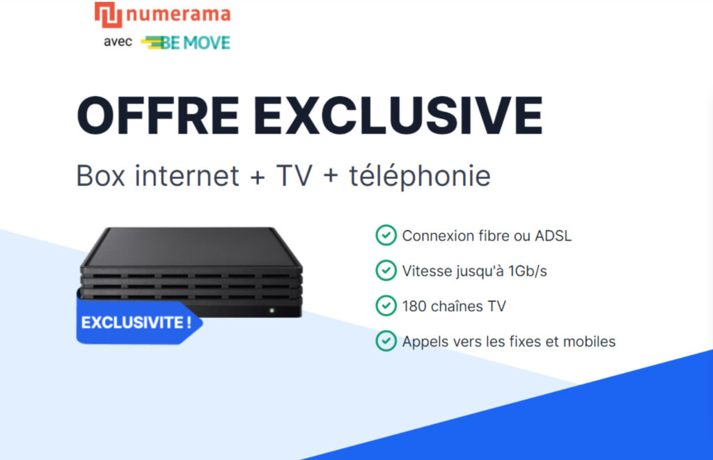 Vente privée Num BeMove Vente privée Num BeMove