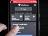 Application ViteMaDose // Source : Louise Audry pour Numerama