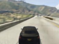 Une capture du GTA V créé par une IA // Source : GitHub - GanTheftAUto