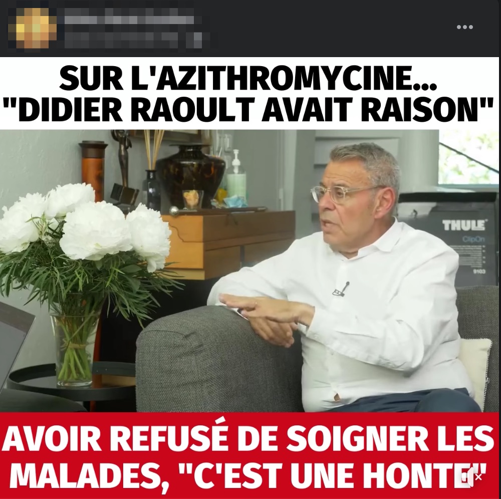 Une publication Facebook d'un candidat aux régionales // Source : Capture d'écran Numerama Une publication Facebook d'un candidat aux régionales // Source : Capture d'écran Numerama