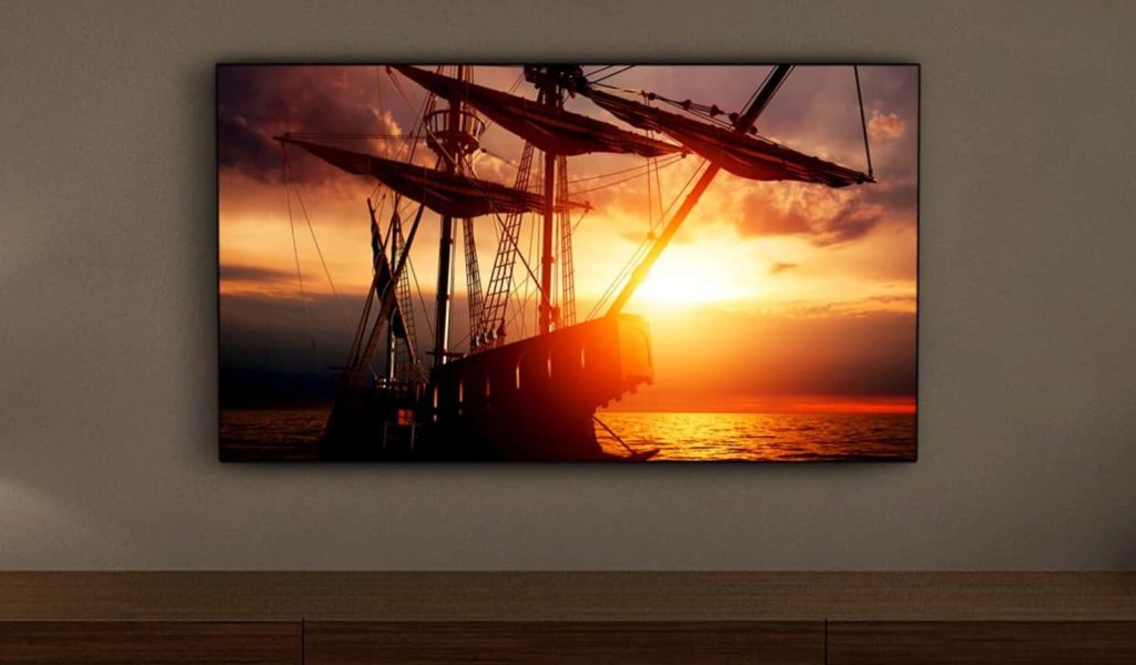 Le téléviseur Sony A80J // Source : Sony Le téléviseur Sony A80J // Source : Sony