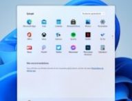 Le nouveau menu « Démarrer »de Windows 11 // Source : Capture d'écran