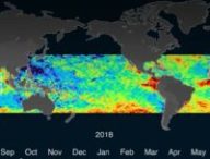 Carte du microplastique. // Source : Université du Michigan