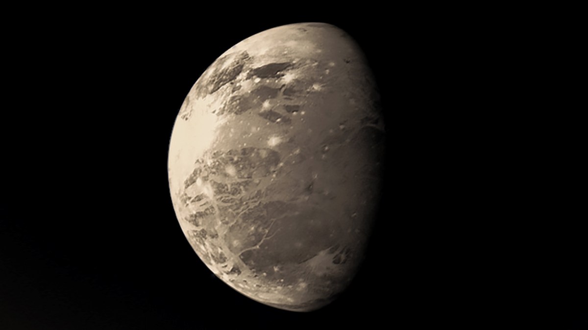 Ganymède. // Source : JPL-Caltech/Jason Major Ganymède. // Source : JPL-Caltech/Jason Major
