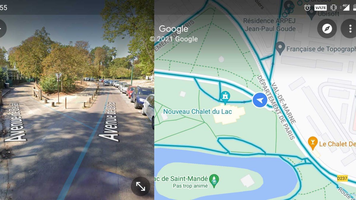 Google Maps et Street View Google Maps et Street View