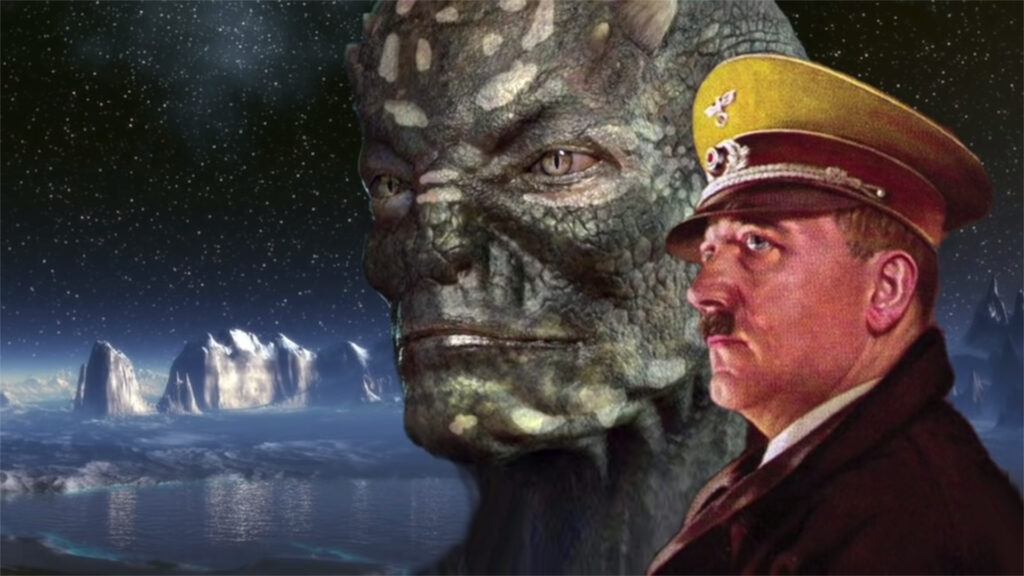 Hitler, et un alien, donc. // Source : Michael Salla Hitler, et un alien, donc. // Source : Michael Salla