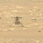 Ingenuity sur Mars le 19 avril 2021. // Source : NASA/JPL-Caltech/ASU (image recadrée)