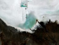 Le salar d'Uyuni en Bolivie est un gros pourvoyeur de lithium. // Source : Coordenação-Geral de Observação da Terra/INPE Le salar d'Uyuni en Bolivie est un gros pourvoyeur de lithium. // Source : Coordenação-Geral de Observação da Terra/INPE