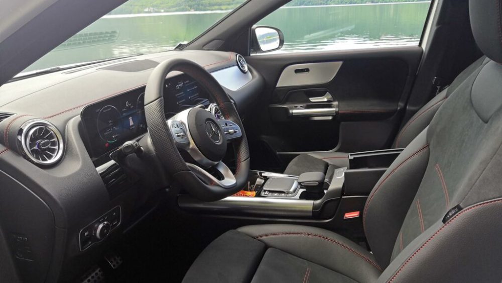 Intérieur Mercedes EQA AMG Line // Source : Raphaelle Baut pour Numerama Intérieur Mercedes EQA AMG Line // Source : Raphaelle Baut pour Numerama