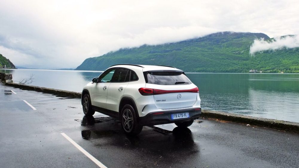 Mercedes EQA 250 // Source : Raphaelle Baut pour Numerama Mercedes EQA 250 // Source : Raphaelle Baut pour Numerama