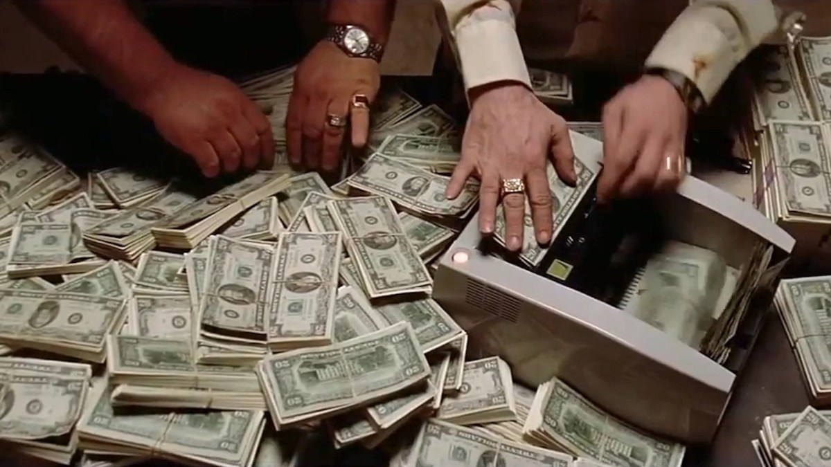 Payer l'argent de la rançon ou payer l'argent de la restauration ? // Source : Scarface Payer l'argent de la rançon ou payer l'argent de la restauration ? // Source : Scarface