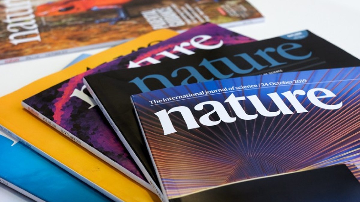Nature est une revue internationale de référence dans la publication d'études et le journalisme scientifique. // Source : Nature Nature est une revue internationale de référence dans la publication d'études et le journalisme scientifique. // Source : Nature