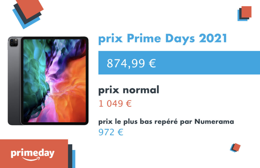 L'iPad 2020 Pro pendant les Amazon Prime Days L'iPad 2020 Pro pendant les Amazon Prime Days