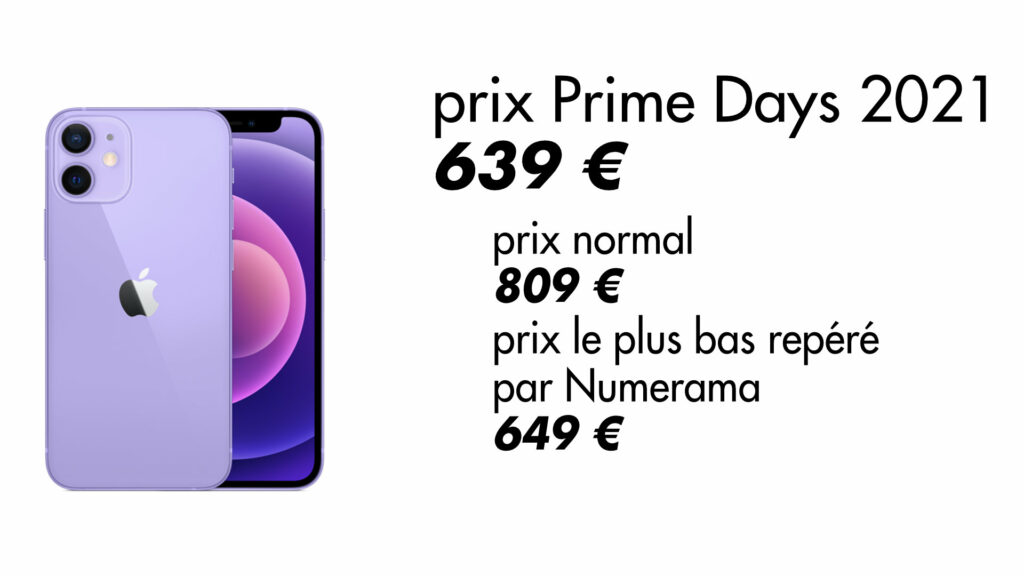 L'iPhone est à un bon prix // Source : Données Keepa L'iPhone est à un bon prix // Source : Données Keepa