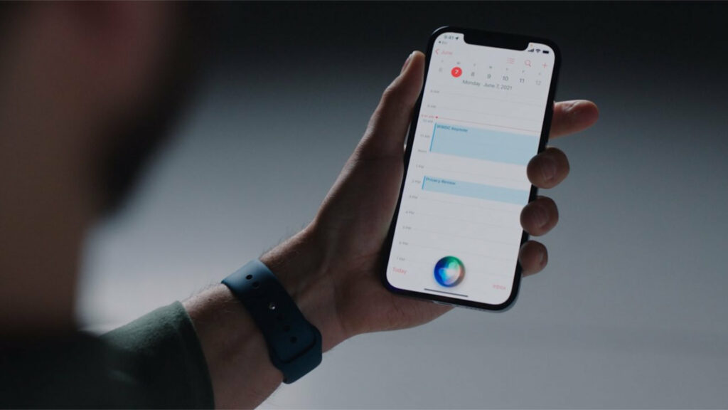 Siri sera plus rapide et plus discret sur iOS 15 // Source : Capture d'écran Siri sera plus rapide et plus discret sur iOS 15 // Source : Capture d'écran