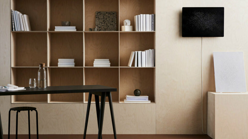 L'enceinte aura forcément besoin d'être relié au courant via un câble // Source : Ikea L'enceinte aura forcément besoin d'être relié au courant via un câble // Source : Ikea