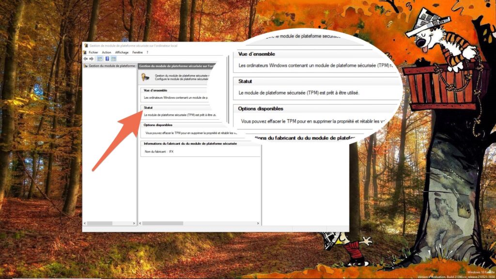 Vérifier la compatibilité TPM n'est pas trop compliqué sur Windows // Source : Capture d'écran Vérifier la compatibilité TPM n'est pas trop compliqué sur Windows // Source : Capture d'écran