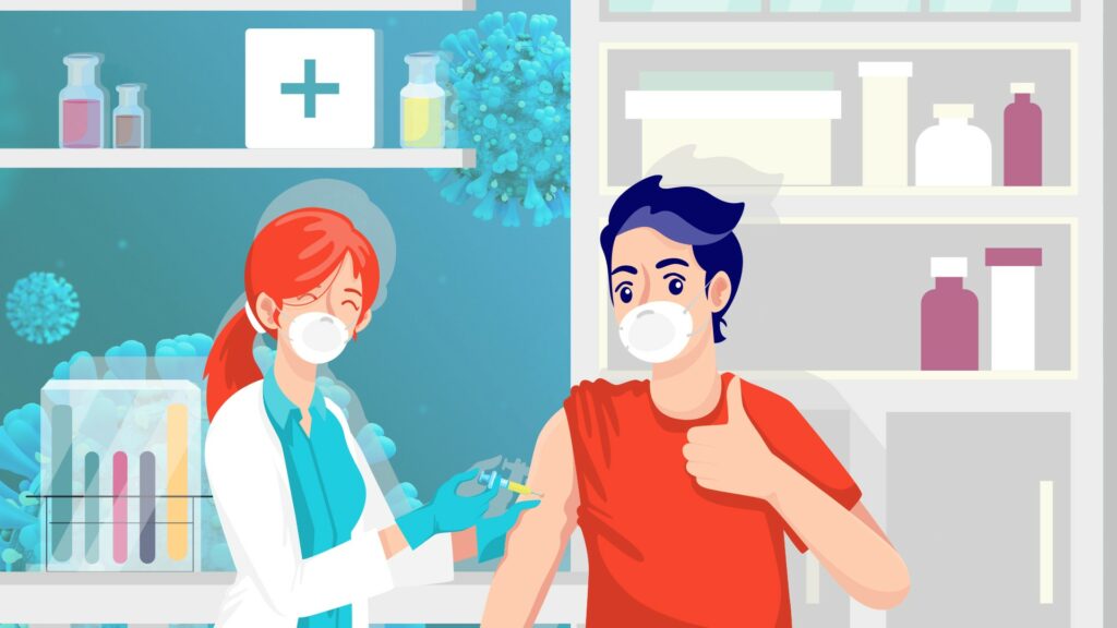 Être vacciné contre le coronavirus est essentiel, mais ne procure aucun superpouvoir : il faut rester prudent, d'autant plus en période de vague. // Source : Pixabay Être vacciné contre le coronavirus est essentiel, mais ne procure aucun superpouvoir : il faut rester prudent, d'autant plus en période de vague. // Source : Pixabay