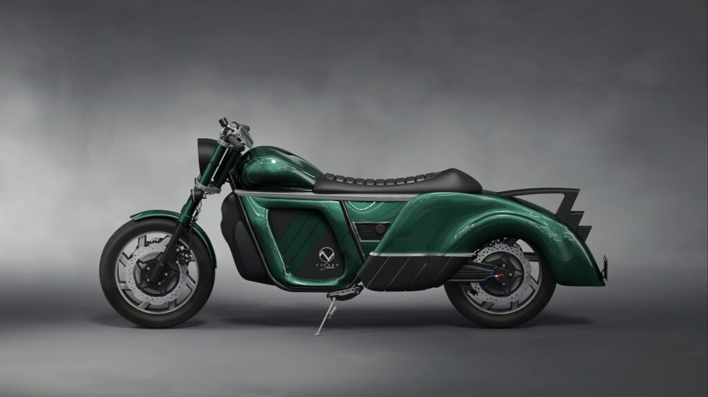 La moto Electrocycle // Source : Zaiser La moto Electrocycle // Source : Zaiser