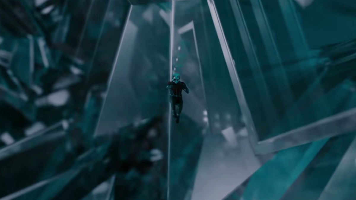 Ant-Man dans le monde quantique. // Source : Capture d'écran TopMovieClips Ant-Man dans le monde quantique. // Source : Capture d'écran TopMovieClips