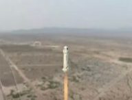 Le décollage de Blue Origin le 20 juillet 2021 // Source : YouTube/Blue Origin
