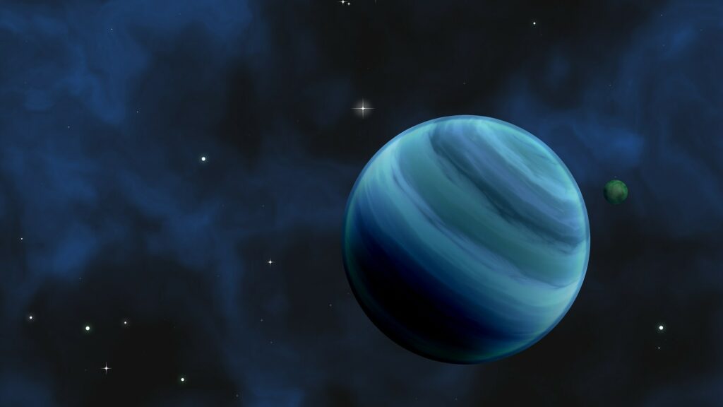 Une exoplanète est une planète située dans un autre système solaire que la Terre. C'est le cas de WASP-127b. // Source : Pixabay Une exoplanète est une planète située dans un autre système solaire que la Terre. C'est le cas de WASP-127b. // Source : Pixabay