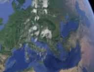 La France a du retard sur son objectif zéro carbone. // Source : Capture Numerama / Google Earth