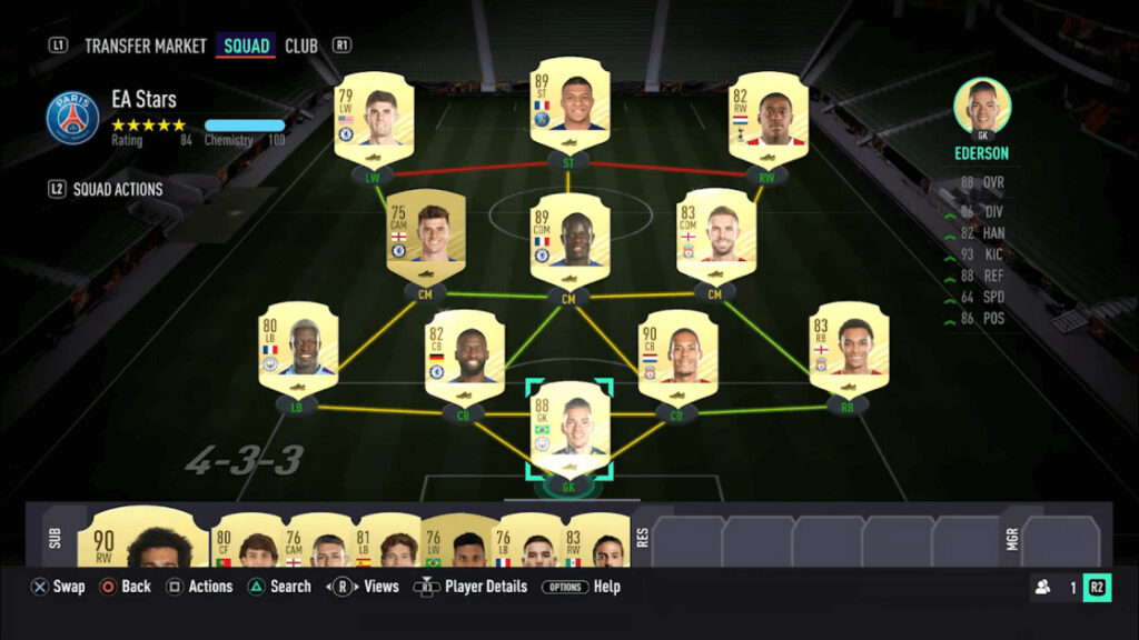 Le mode Fifa Ultimate Champion est particulièrement prisé par les joueurs. // Source : EA Le mode Fifa Ultimate Champion est particulièrement prisé par les joueurs. // Source : EA