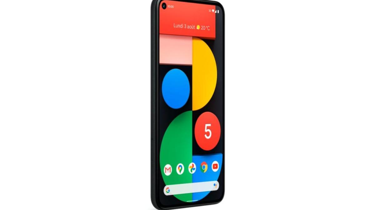 Google Pixel 5 de biais Google Pixel 5 de biais