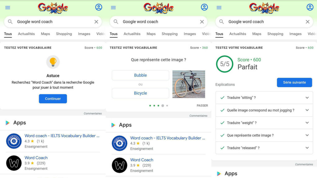 Google Word Coach Google Word Coach