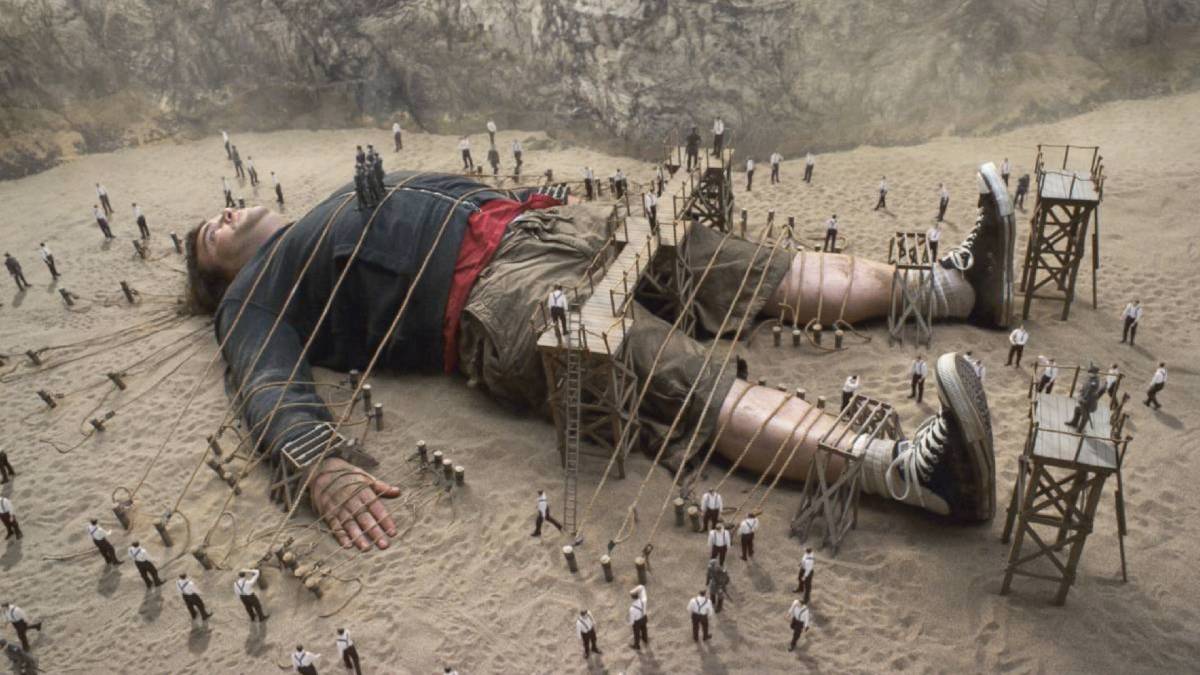 Jack Black dans Gulliver's Travel // Source : ND Jack Black dans Gulliver's Travel // Source : ND