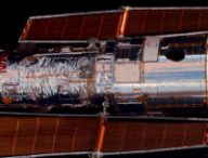 Hubble en 1997. // Source : Flickr/CC/Nasa (photo recadrée) Hubble en 1997. // Source : Flickr/CC/Nasa (photo recadrée)