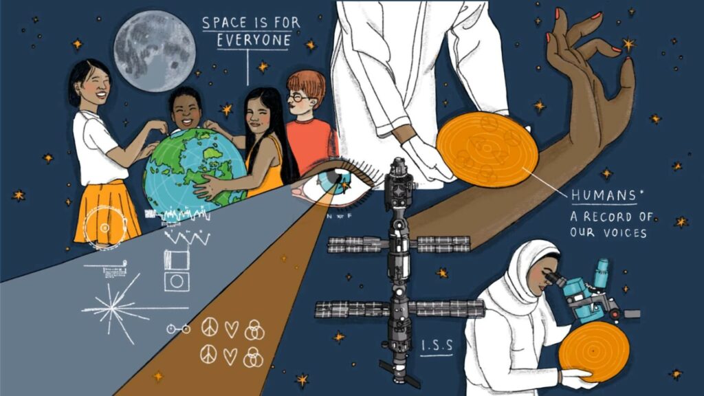 L'objectif du projet HUMANS du MIT est symbolique : représenter le monde entier dans l'espace. // Source : MIT L'objectif du projet HUMANS du MIT est symbolique : représenter le monde entier dans l'espace. // Source : MIT