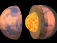 Structure interne de Mars, vue d'artiste. // Source : © IPGP/David Ducros
