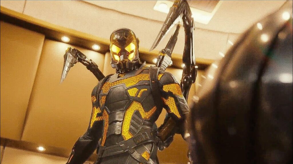 Yellow Jacket dans Ant-Man // Source : Marvel Yellow Jacket dans Ant-Man // Source : Marvel