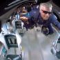Richard Branson a pu profiter de quelques minutes d'apesanteur à bord du VSS Unity de sa société Virgin Galactic. // Source : Virgin Galactic Richard Branson a pu profiter de quelques minutes d'apesanteur à bord du VSS Unity de sa société Virgin Galactic. // Source : Virgin Galactic