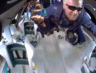 Richard Branson a pu profiter de quelques minutes d'apesanteur à bord du VSS Unity de sa société Virgin Galactic. // Source : Virgin Galactic