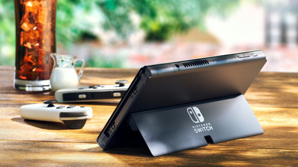 Photos officielles de la Nintendo Switch OLED // Source : Nintendo Photos officielles de la Nintendo Switch OLED // Source : Nintendo