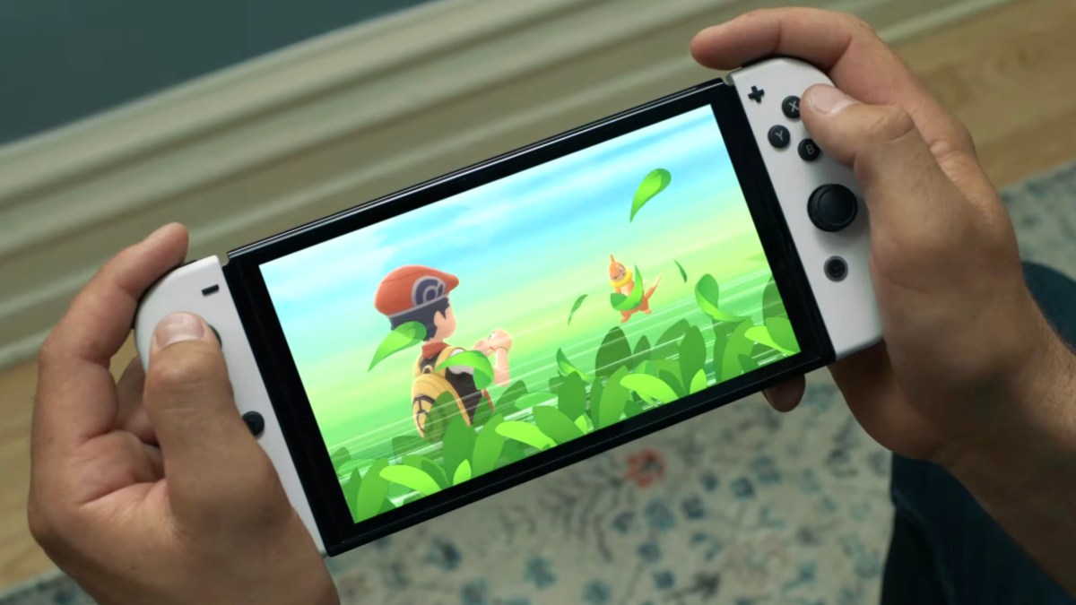 Pokémon sur Switch OLED // Source : YT/Nintendo Pokémon sur Switch OLED // Source : YT/Nintendo