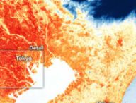 Les athlètes des JO de Tokyo doivent faire face à une vague de chaleur humide // Source : Observatoire de la Terre de la Nasa